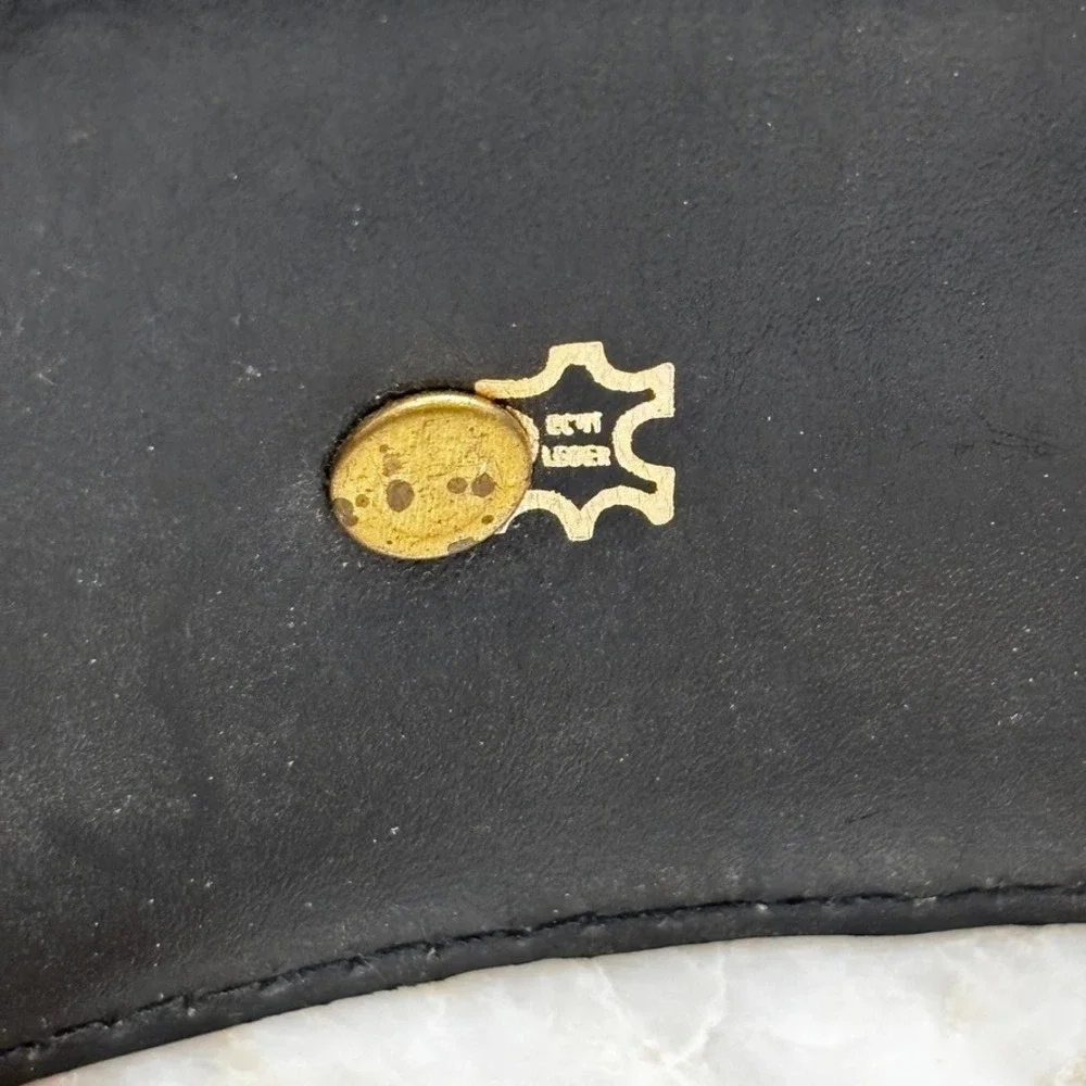 ESCADA Vintage Horse Head Buckle Belt Black Suede Wide Belt Gold Western Germany